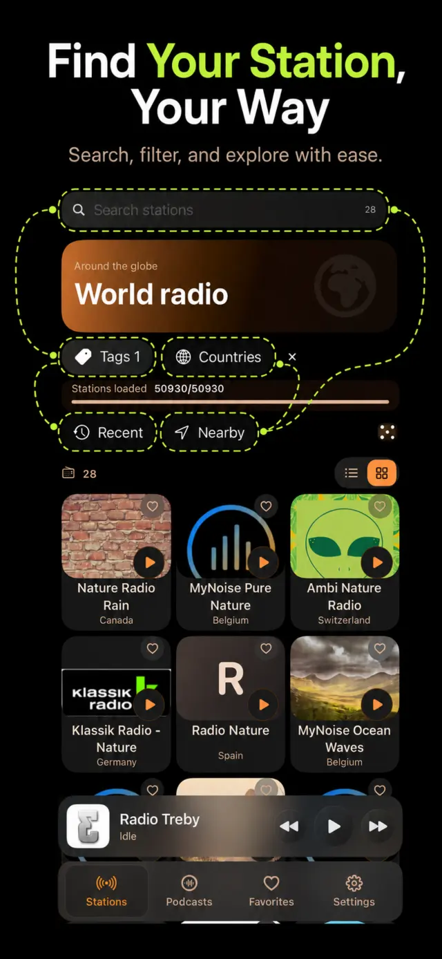 Radiogram preview